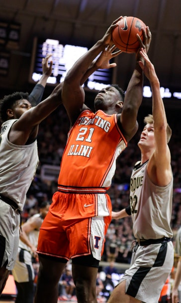 No. 21 Illinois runs away in 2nd half to sweep Purdue
